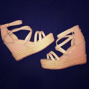Strapped up wedges!!